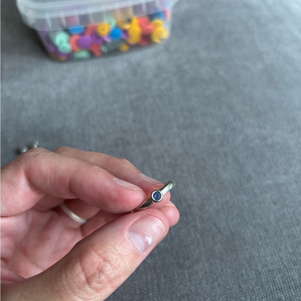 Yogo sapphire ring